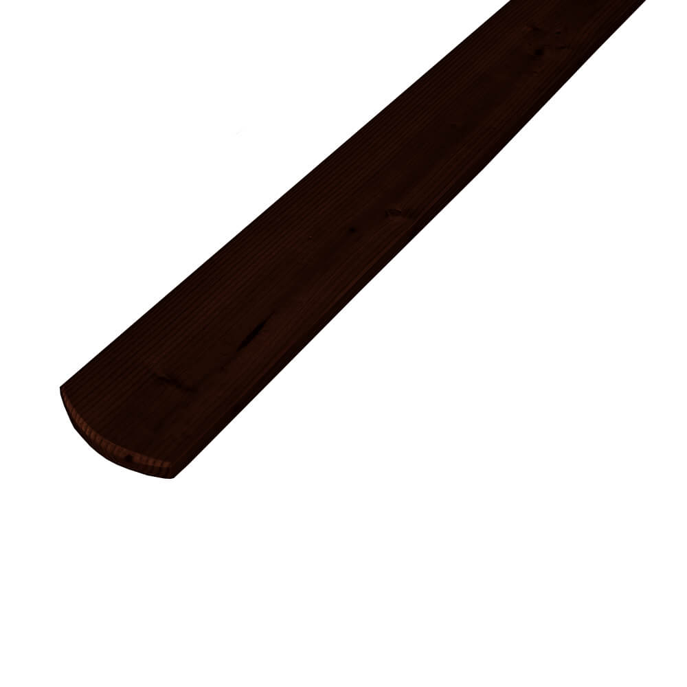 Plotovka severský smrk půlkulatá 95x18mm borovice Délka v mm:: 1200 mm