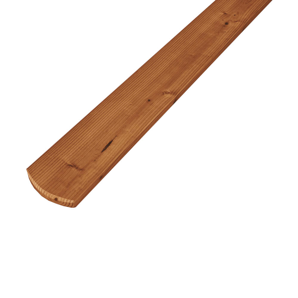 Plotovka severský smrk půlkulatá 95x18mm borovice Délka v mm:: 1200 mm