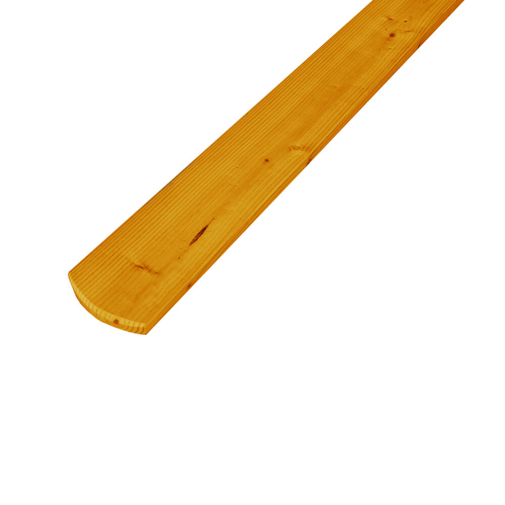 Plotovka severský smrk půlkulatá 95x18mm borovice Délka v mm:: 1200 mm