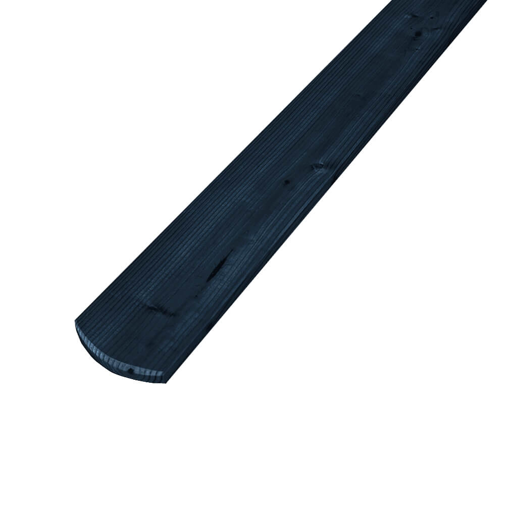 Plotovka severský smrk půlkulatá 95x18mm borovice Délka v mm:: 1200 mm