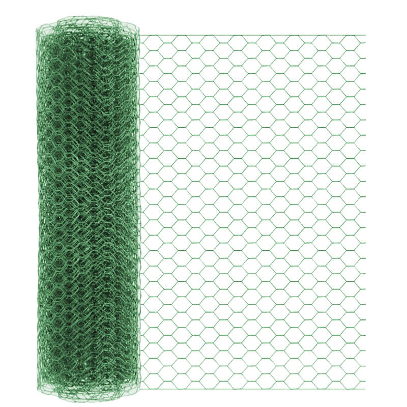 Šestihranné chovatelské pletivo Hobby; Zelené; 1000mm; 13x13mm;10m VCP PLOTY Sklad8 0