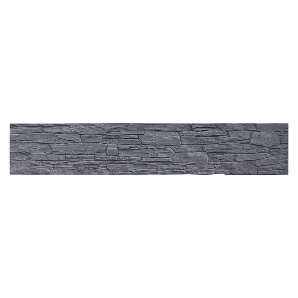 Betonový panel lámaný kámen 1-str. antracit; 200x40x4cm VCP PLOTY Sklad8 0