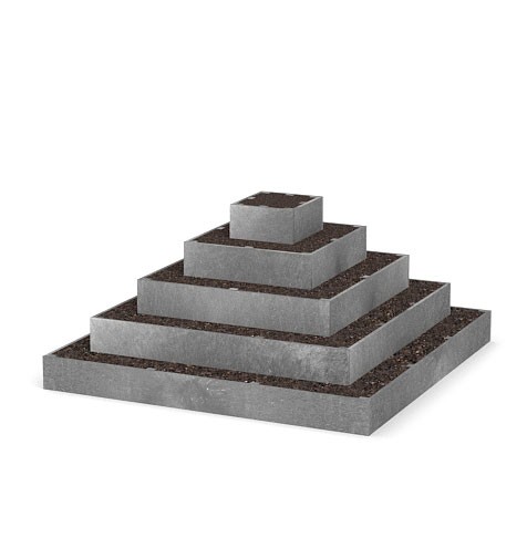 Recyklát pyramida na jahody VCP PLOTY Sklad8 0
