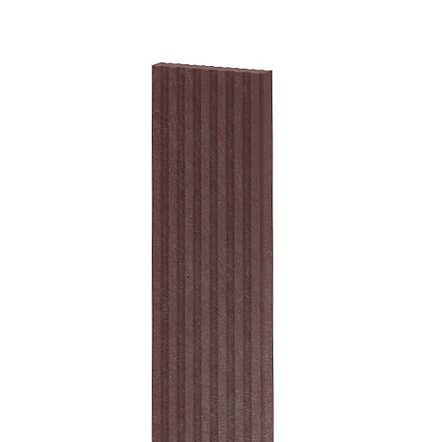 Recyklátová deska teras.rýhovaná 1500x140x30 mm, hnědá PLOTY Sklad8 5-300