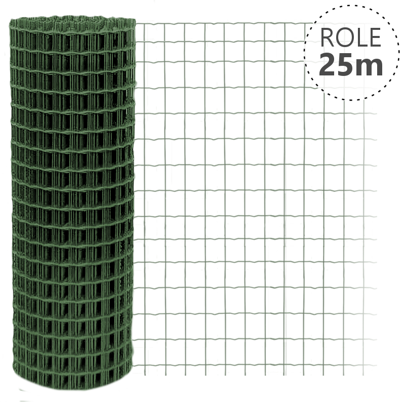 Pilonet Light Plus oko 75x100/2,1mm/25 m zelená, výška dle výběru Délka role v m:: 25 m, Výška v mm:: 1000 mm