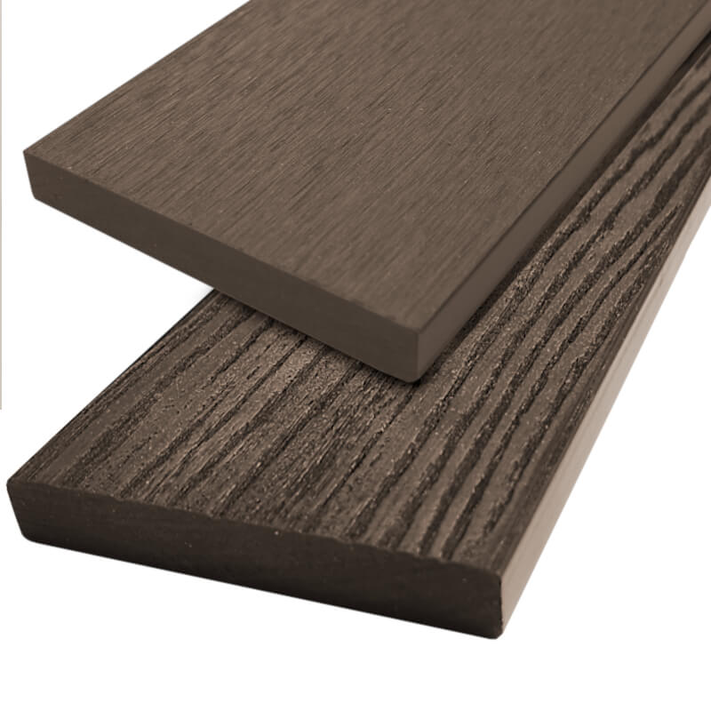 Dřevoplast WPC plotovka 85x13 mm, hladká, rovná, palisandr barva:: palisandr, Délka v mm: 2000 mm