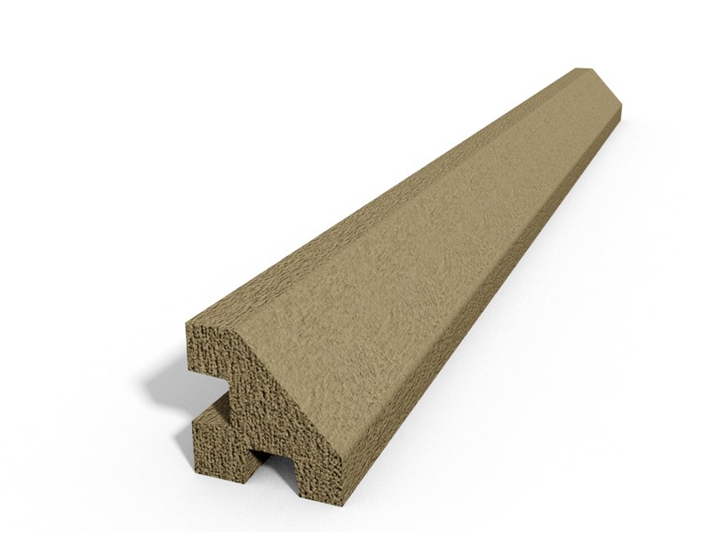 Betonový sloupek hladký rohový pískovec Výška v mm:: 1750 mm VCP PLOTY Sklad8 0