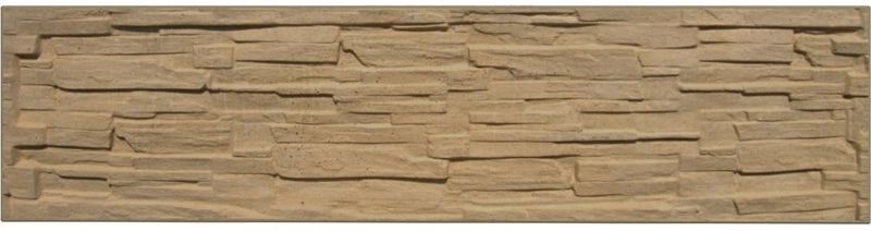 Betonový panel rovný jednostranný 200x50x4 cm - štípaný kámen - pískovec VCP PLOTY Sklad8 0
