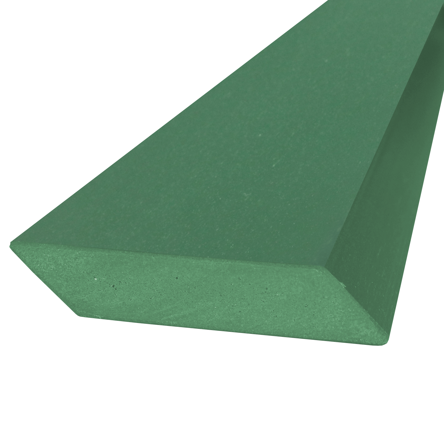 Everwood plotovka 75x15x na míru mm, šikmý hranol Barva: Zelená
