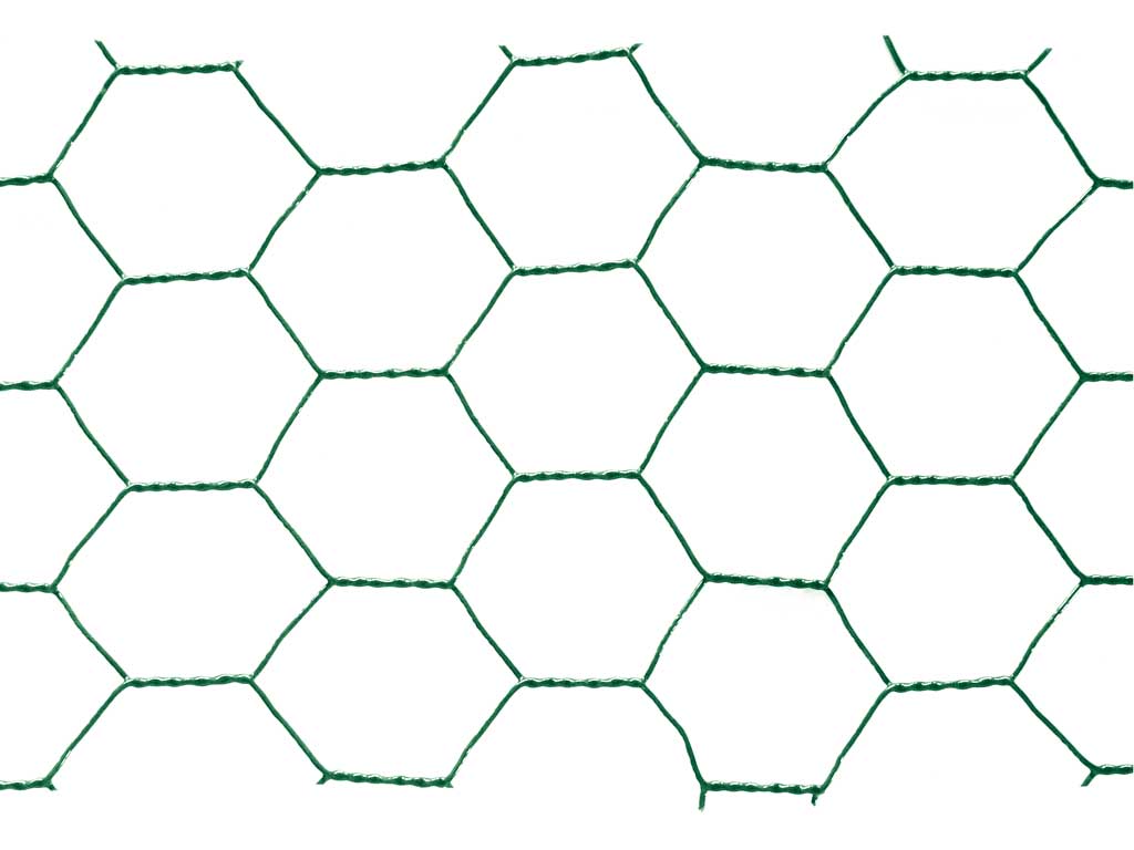 Chovatelské šestihranné pletivo Zn+PVC 25/1000 - 25m PLOTY Sklad8 5-300