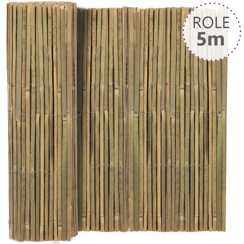 Štípaný bambus výška dle výběru / role 5 m výška v mm: 1000 mm VCP PLOTY Sklad8 0