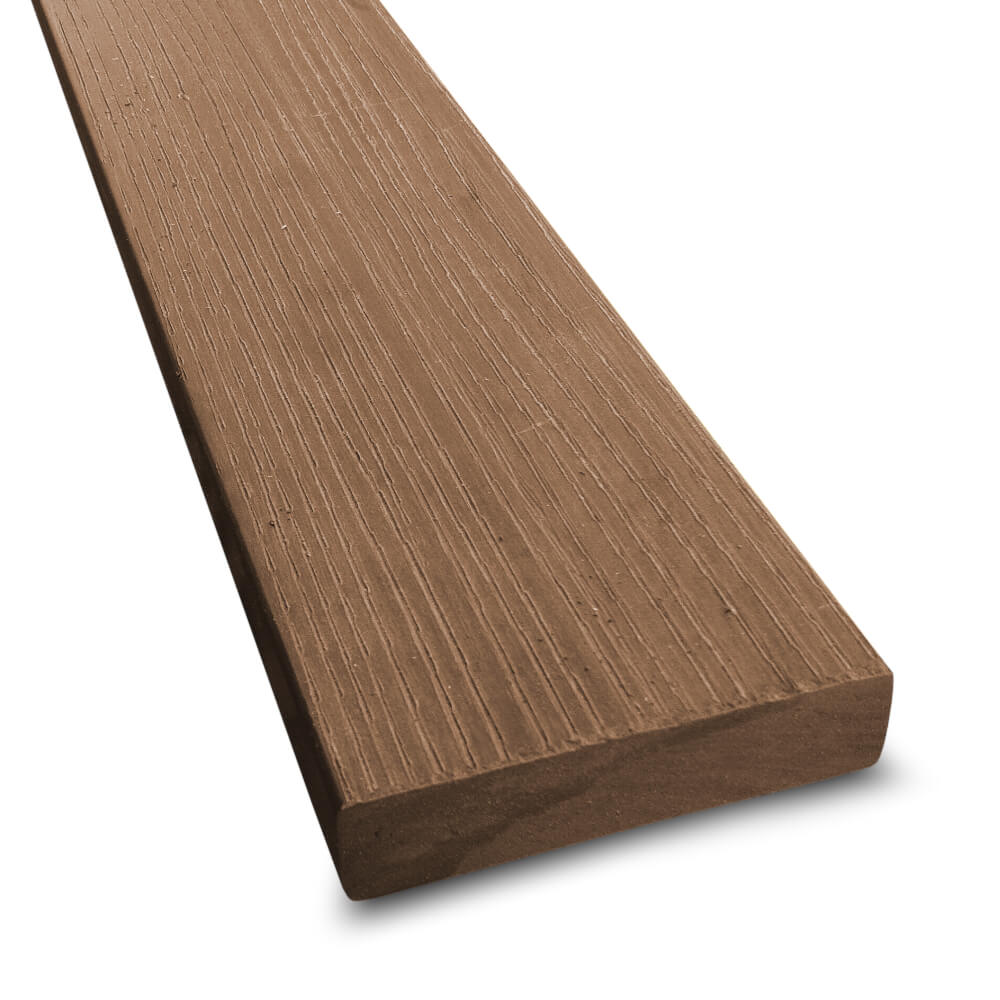 Dřevoplast WPC plotovka 70x17 mm, hladká, rovná, thailand teak Délky: 1800 mm