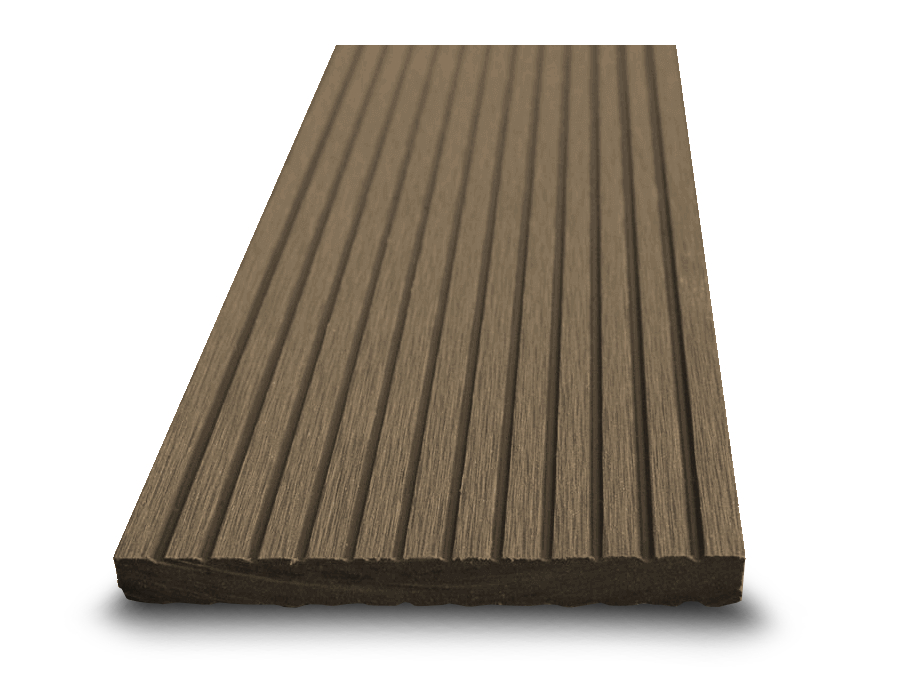 Dřevoplast WPC plotovka 100x10 mm, drážkovaná, rovná, palisandr barva:: palisandr, Délka v mm: 950 mm VCP PLOTY Sklad8 0