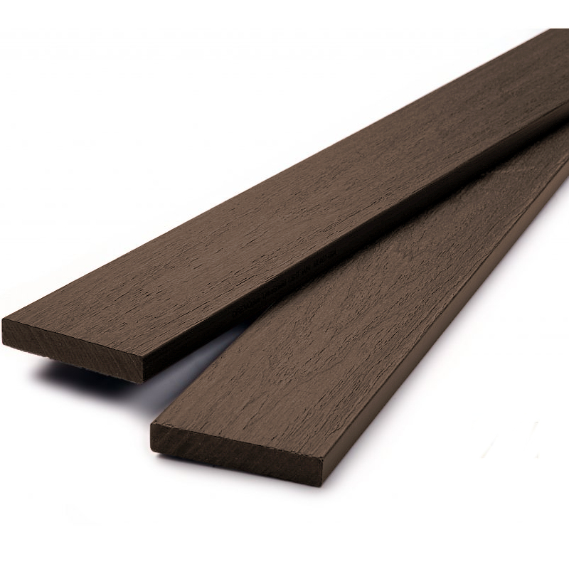 Dřevoplus profi plotovka 80x15x4000 mm, rovná barva:: walnut