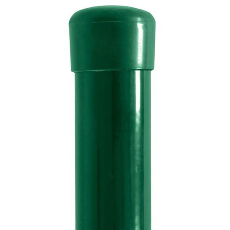 Plotový sloupek DAMIPLAST® zelený Zn+PVC, průměr 60mm, síla stěny 2,0mm, výška dle výběru Délka v mm:: 6000 VCP PLOTY Sklad8 0