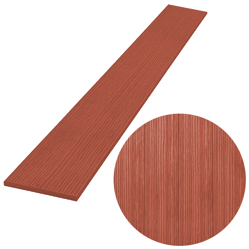 PILLWOOD plotovka 120x11 mm, rovná, červenohnědá výška: 2000 mm