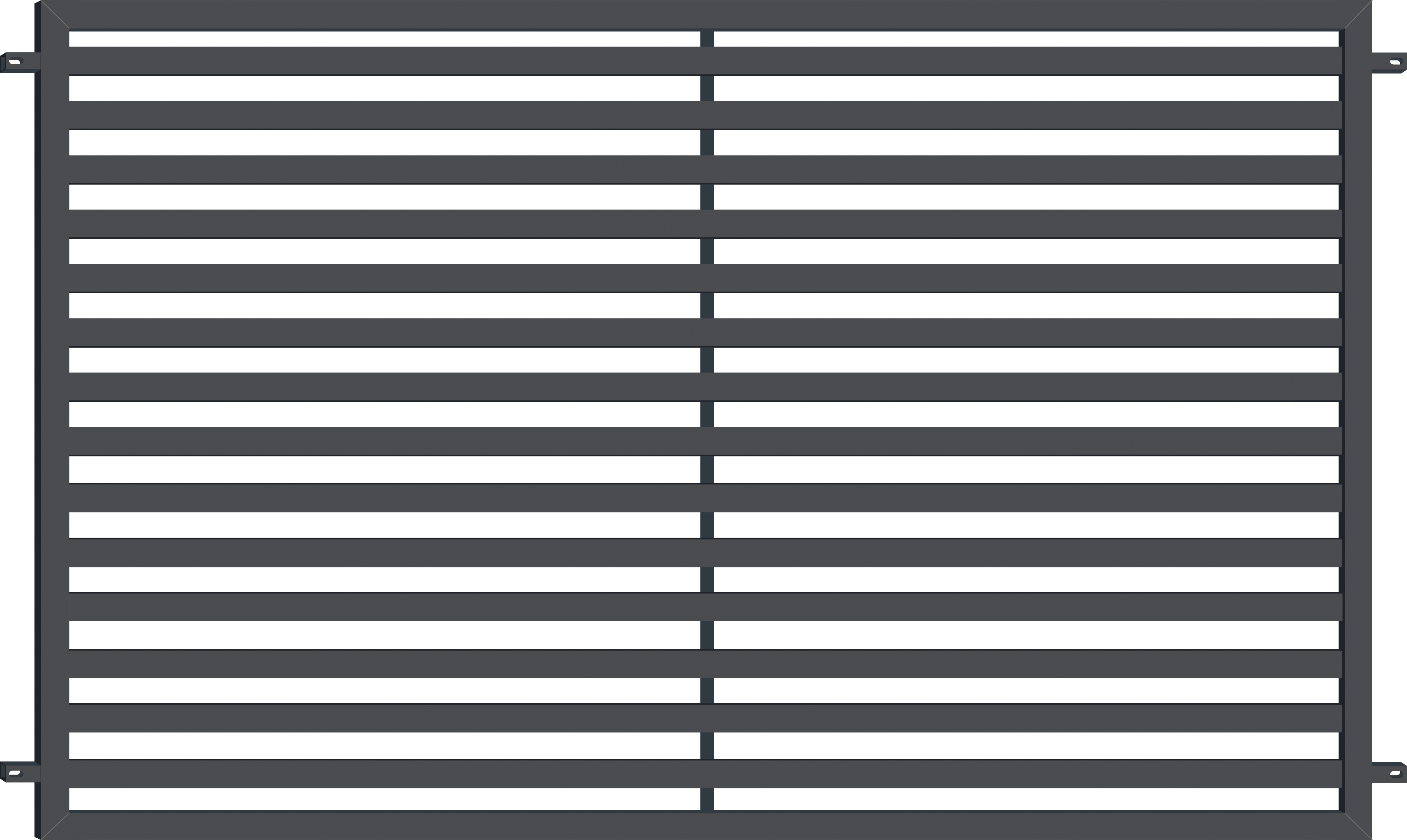 Arizona plotové pole, šířka 2000 x výška 1200 mm