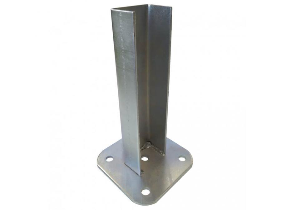 Patka s plotnou ke sloupku 76 mm Zn VCP PLOTY Sklad8 0