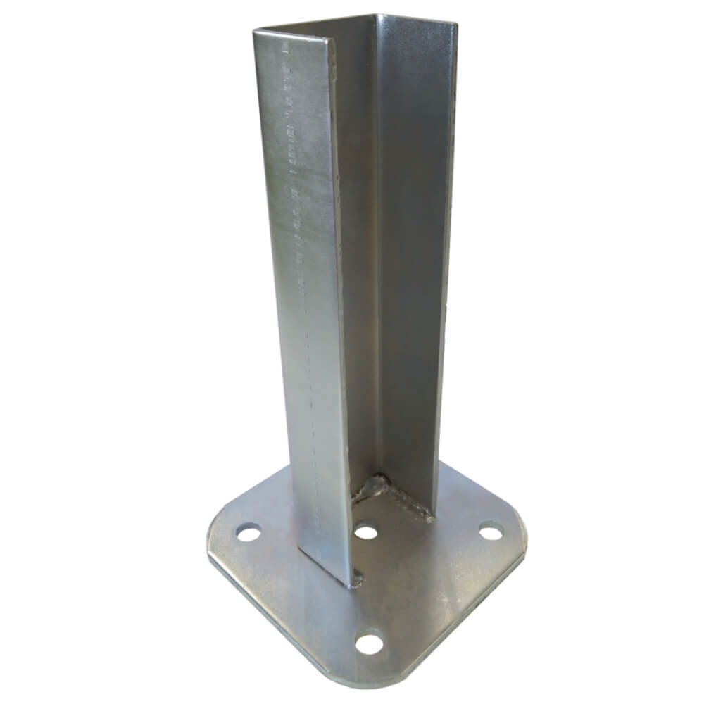 Patka s plotnou ke sloupku 70x70 mm Zn VCP PLOTY Sklad8 0
