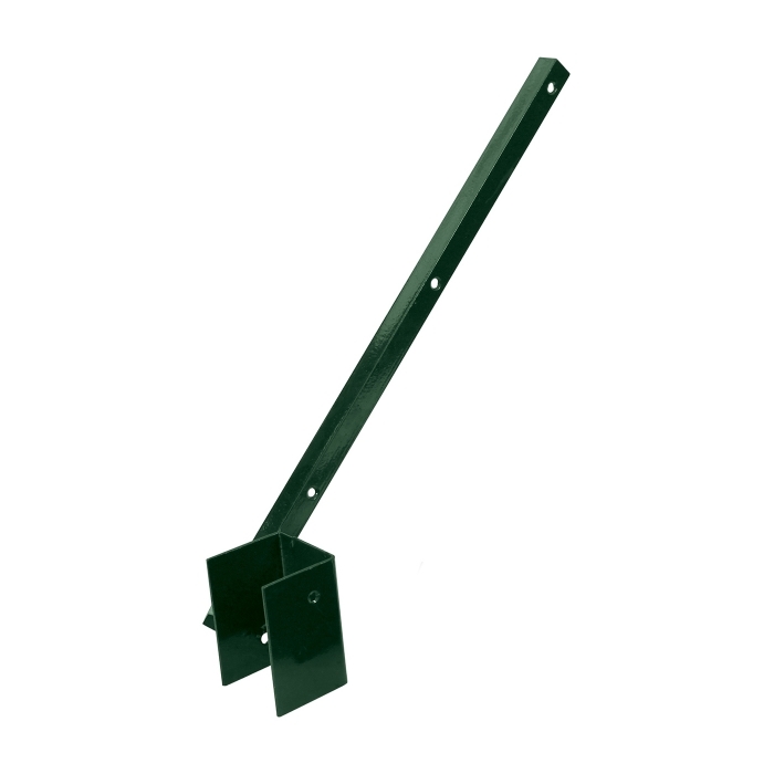 Bavolet 1-stranný na sloupek 60x60 mm-Zn+PVC vnitřní VCP PLOTY Sklad8 0