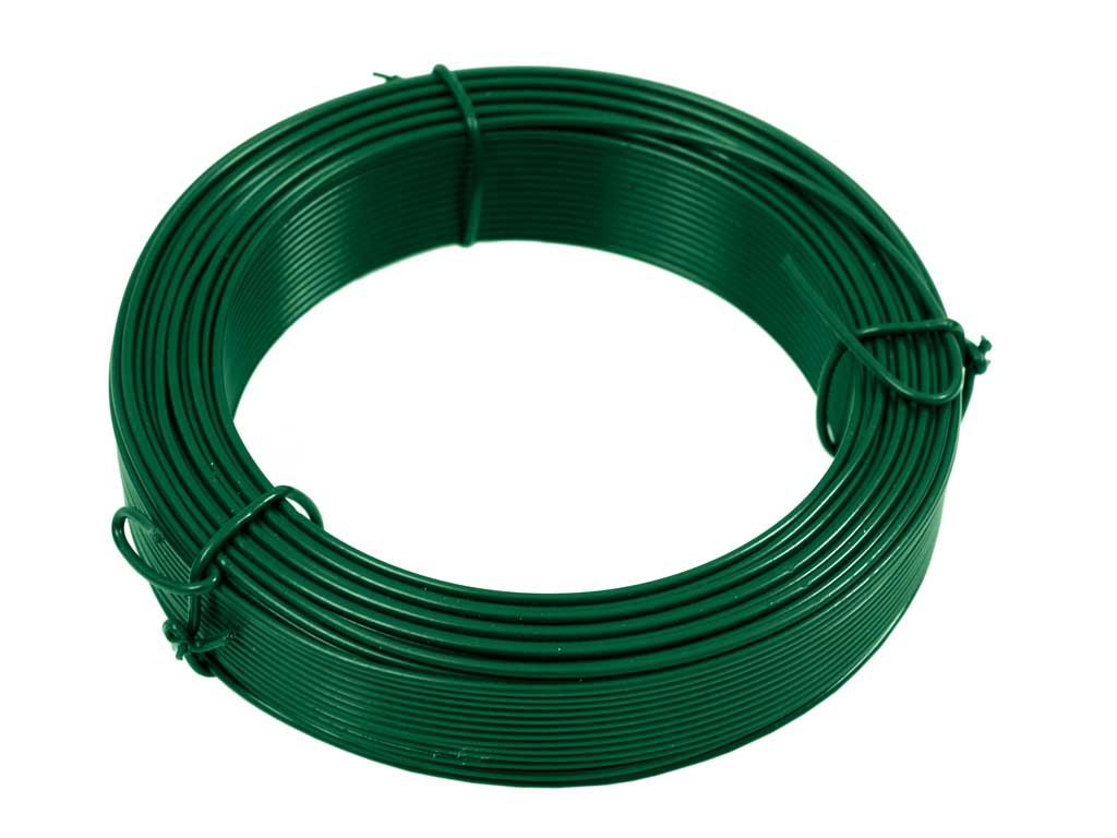 Vázací drát PVC 1,4/2,00 mm, 50m, zelený PLOTY Sklad8 5-300