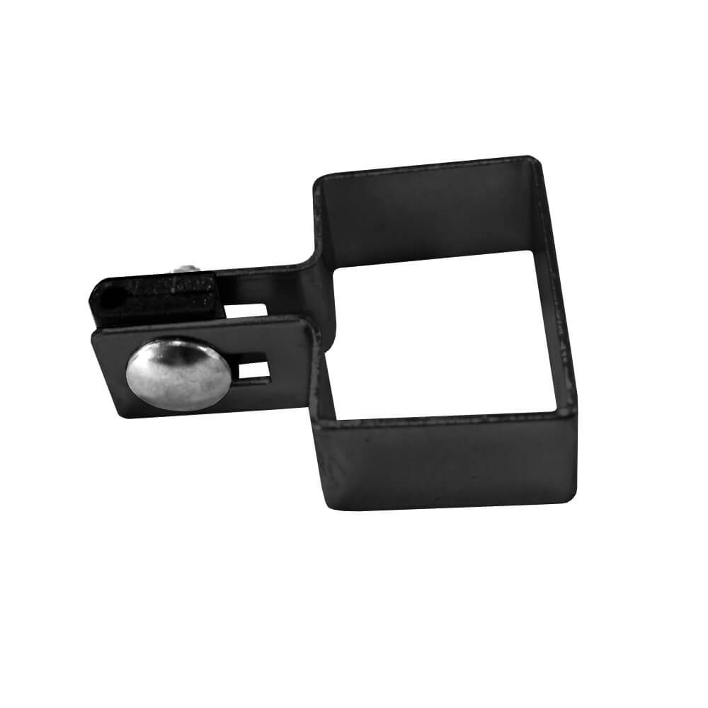 Úchyt panelu ke sloupku 60x40 mm koncový Zn+antracit VCP PLOTY Sklad8 0
