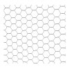 Šestihranné chovatelské pletivo Hobby; Zinek; 500mm; 13x13mm; 10m