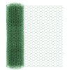 Šestihranné chovatelské pletivo Hobby; Zelené; 1000mm; 13x13mm;10m