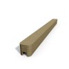 Betonový sloupek hladký koncový pískovec (Výška v mm: 2500 mm)