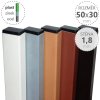 Nosník DAMIPLAST® Zn+PVC 50x30x1,8mm - bílý