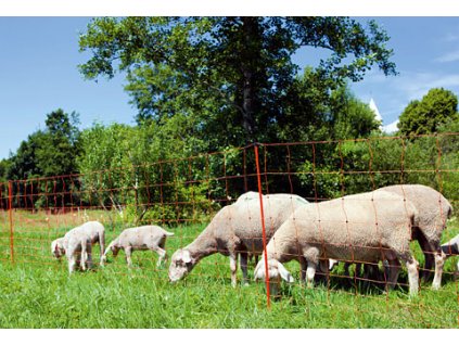Kerbl OviNet síť pro elektrické ohradníky pro ovce a kozy 50m/14 kolíků (Varianta 108cm/dvojitý hrot)