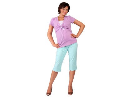 Těhotenské 3/4 kalhoty Rialto Inor modrá 1931 (Dámská velikost 38)