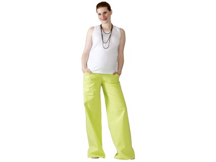 Těhotenské kalhoty Rialto Bonifacio zelená 19178 (Dámská velikost 38)