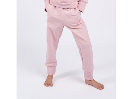 Dětské rostoucí tepláky Moniel Basic Powder Pink