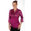 Těhotenská halenka Rialto OSS-UP fialová 0347 (Dámská velikost 36)
