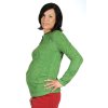 Těhotenská mikina Rialto Balallan zelená 0146 (Dámská velikost 38)