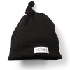 Moniel Dětská čepice All Black černá 0-3 měsíce