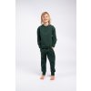 Dětská tepláková souprava Moniel Basic Dark Green 940
