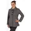 Těhotenský kabátek Rialto Marle černobílé pepito 0144 (Dámská velikost 36)