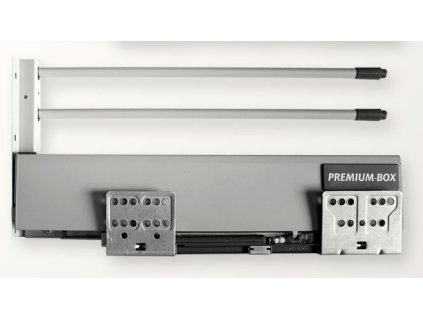 výsuv Premium Box 450/220mm, šedý, 52.3PB3.450.55