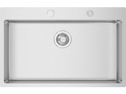 Sinks BOXER 790 RO 1,2mm (Konstrukční typ Sólo jednodřezy, Spodní skříňka 800 mm, Hloubka dřezu 200 mm)
