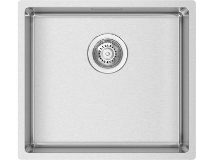 Sinks BOX 490 RO 1,0mm (Konstrukční typ Sólo jednodřezy, Spodní skříňka 600 mm (500 mm po úpravě skříňky), Hloubka dřezu 200 mm)