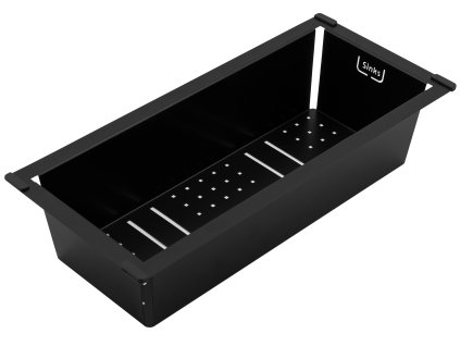 Sinks Cedník - černý (Barva černá matná)