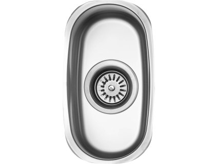 Sinks UNDERMOUNT 190 V 0,7mm matný (Konstrukční typ Sólo jednodřezy, Spodní skříňka 300 mm, Hloubka dřezu 120 mm)