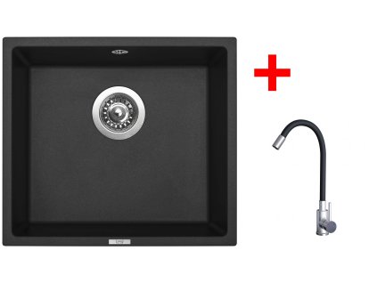 4478163 8596142054190 sinks frame 457 pureblack elasta nerez cerna