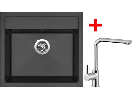 4460410 8596142055555 sinks solo 560 pureblack elka leskla