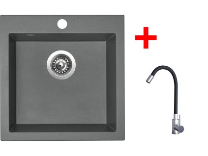 4478035 8596142053711 sinks viva 455 titanium elasta nerez cerna