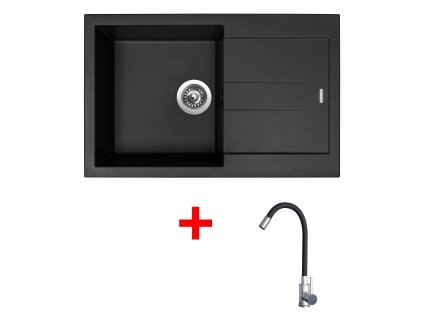 4478321 8596142055159 sinks amanda 780 pureblack elasta nerez cerna