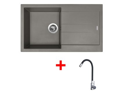 4478335 8596142055227 sinks amanda 860 truffle elasta nerez cerna