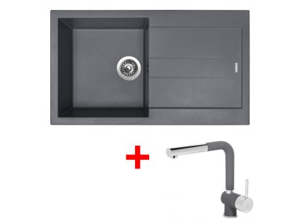 4289290 8596142047789 sinks amanda 860 titanium mix 3 p gr